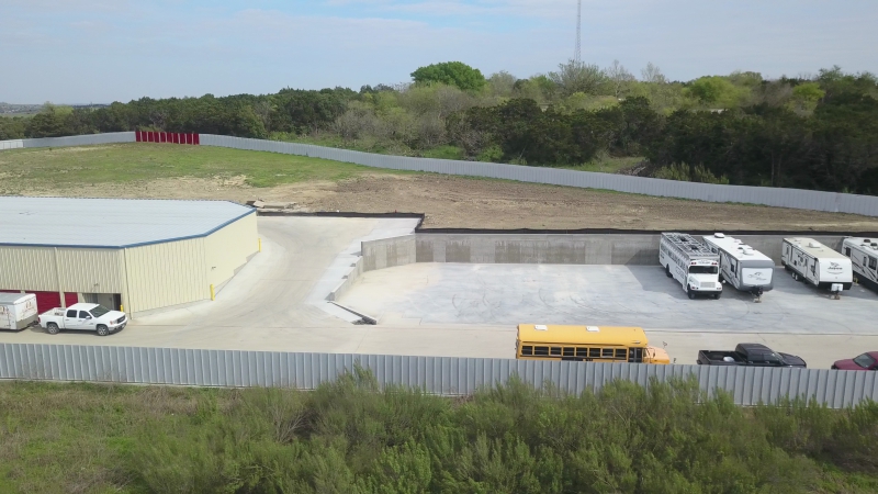 drive-up storage facility near Austin